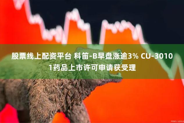 股票线上配资平台 科笛-B早盘涨逾3% CU-30101药品上市许可申请获受理